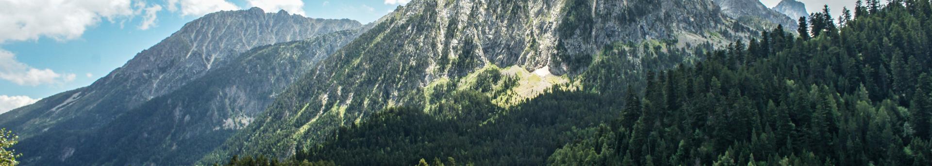 Lago de St. Mauricio Aigüestortes Pirineos Lleida