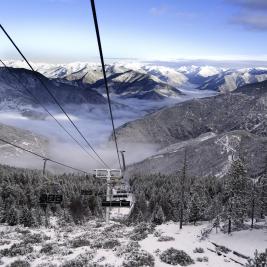 Chairlift in Port Ainé