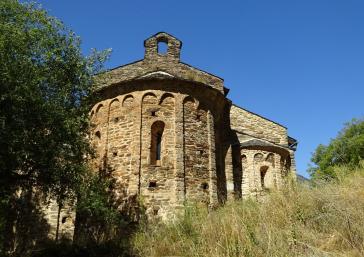 Église romane dans les vallées d'aneu