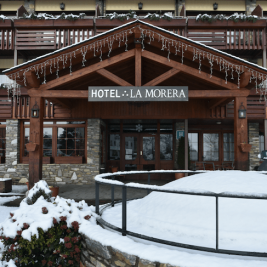 Entrada Hotel La Morera València d'Àneu Lleida