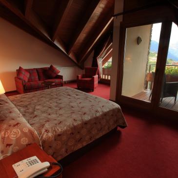 Junior suite bonaigua Hotel La Morera València d'àneu Lleida