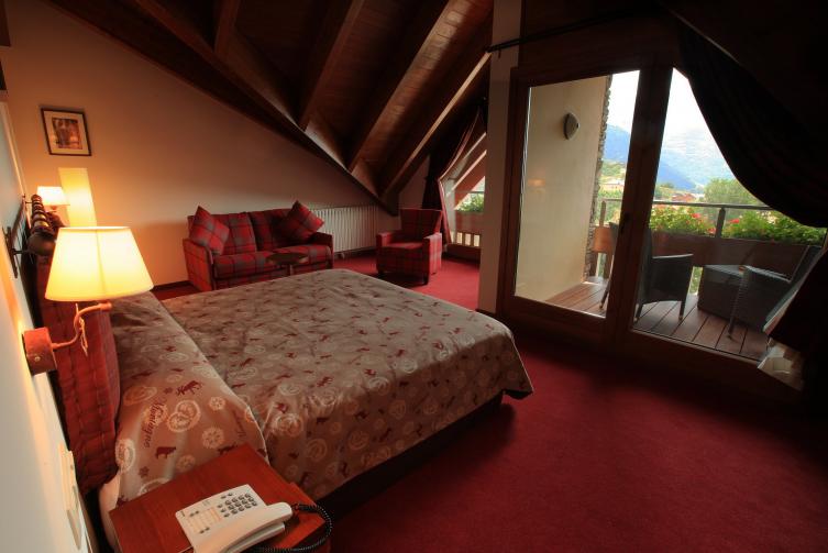 Junior suite bonaigua Hotel La Morera València d'àneu Lleida