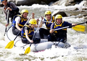 Esports d’Aventura, rafting